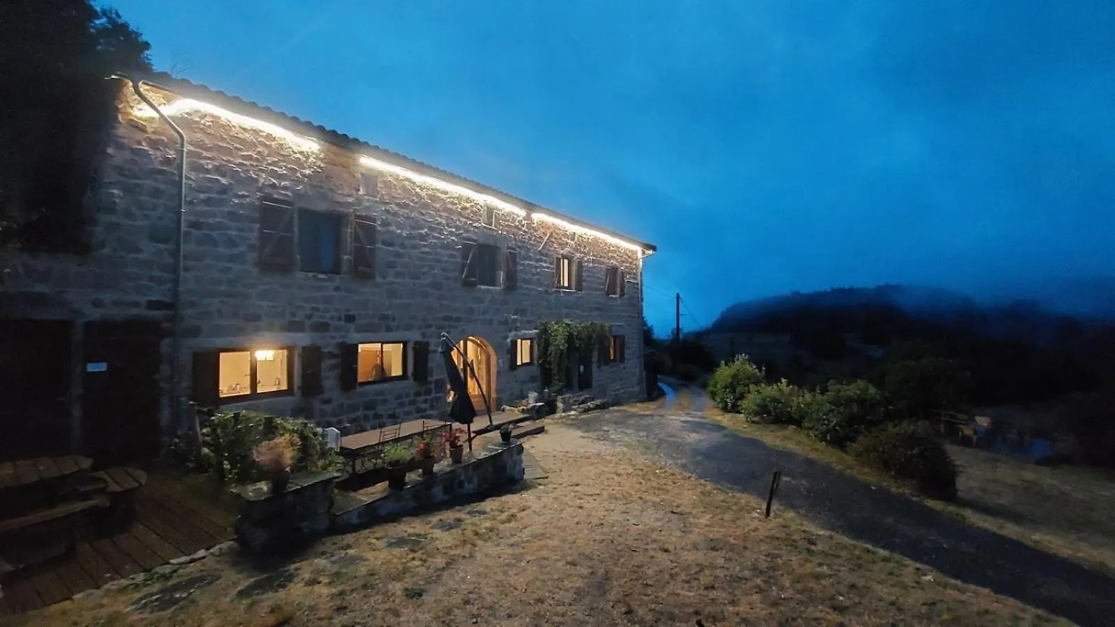 Grange De Sagne Maison Et Table D Hotes Avec Diner Sur Reservation Saint-Jean-Roure Homestay